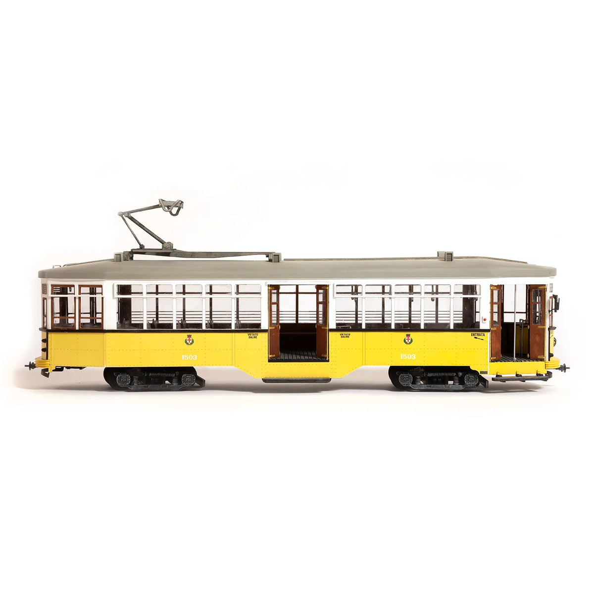 Maquette de tramway en bois : Berlin - OCCRE - Rue des Maquettes Maquette de tramway en bois : Berlin - OCCRE - Rue des Maquettes