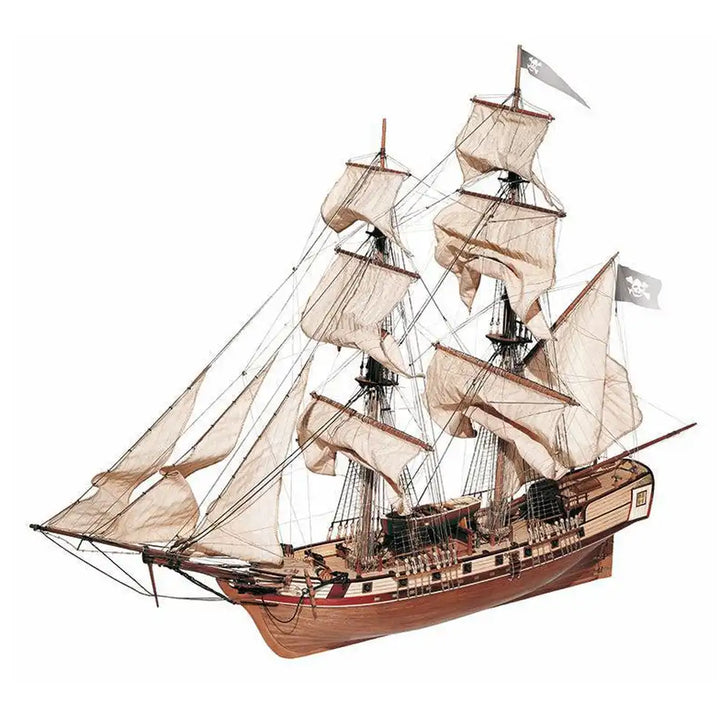 Maqueta de madera barco pirata Corsair OcCre