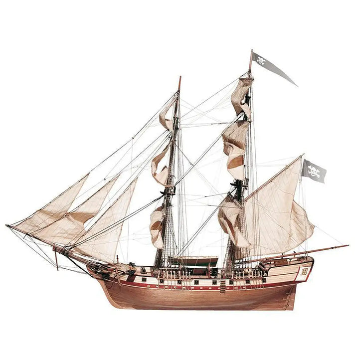 Maqueta de madera barco pirata Corsair OcCre