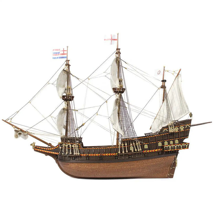 Maqueta de barco de madera Golden Hind