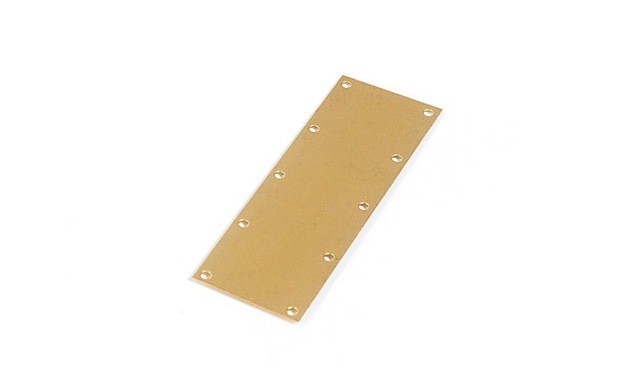 Plancha latón 47x16x0,3 mm para maquetas