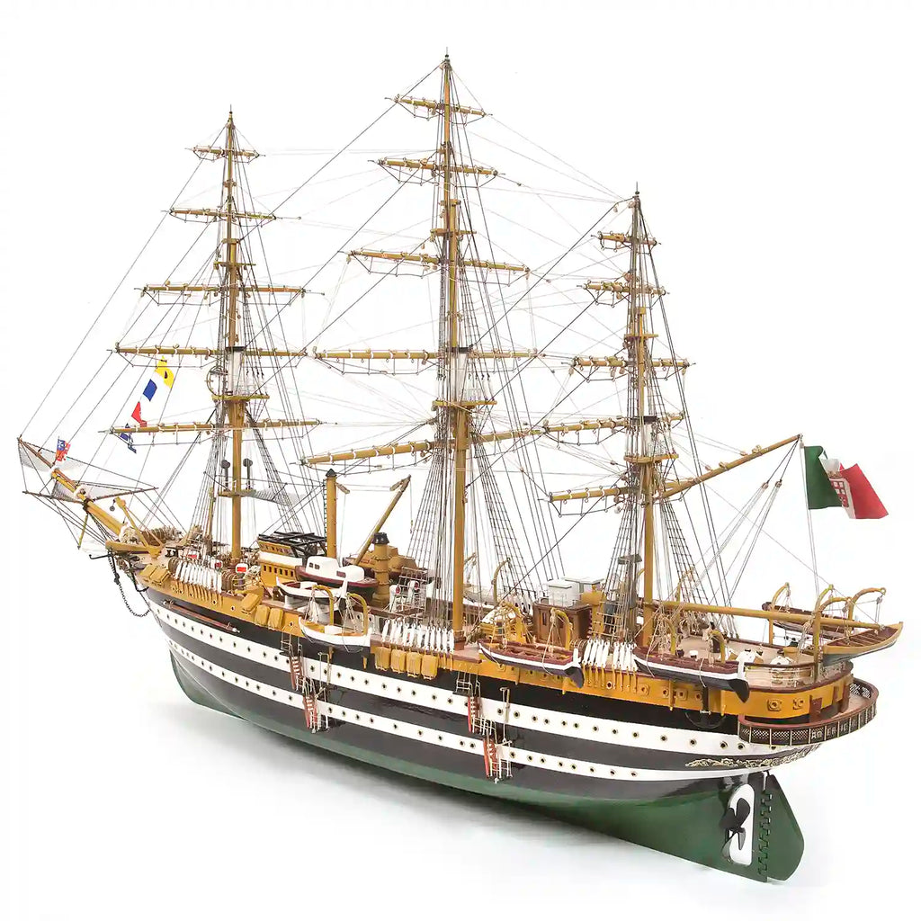 Maqueta de barco de madera Amerigo Vespucci