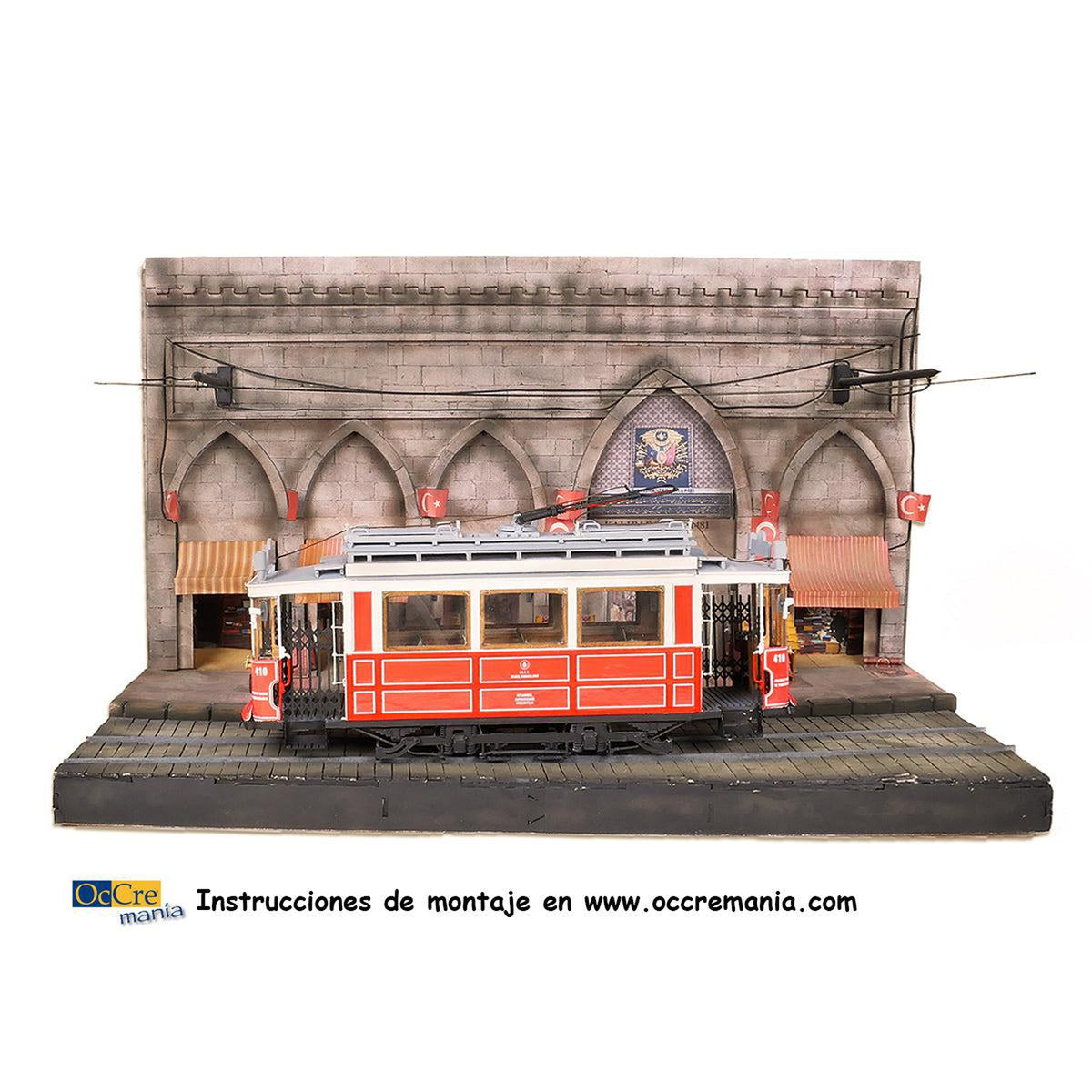 Maquette de tramway en bois : Buenos Aires - Jeux et jouets OCCRE - Avenue  des Jeux