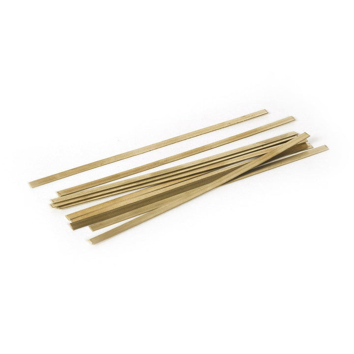 Fleje latón 6 x 100 mm para maquetas de barcos de madera