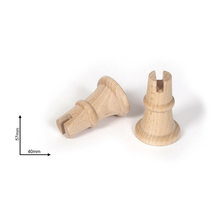 Soporte  57 mm para maquetas sobre peana