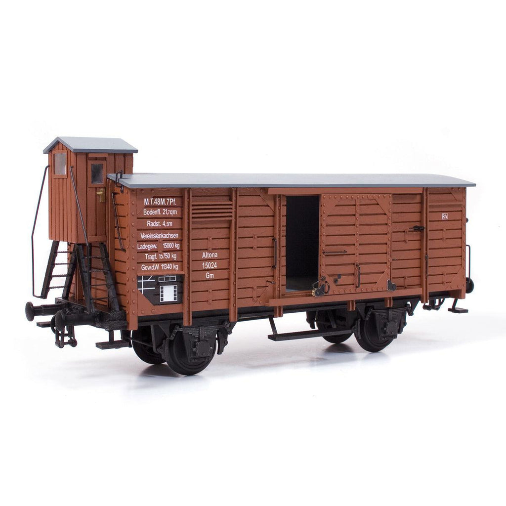 Maqueta de tren Wagon de madera y metal