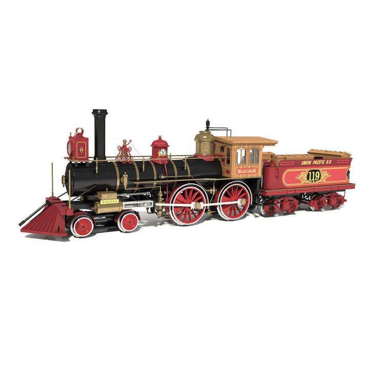 Maqueta de tren Rogers de madera y metal