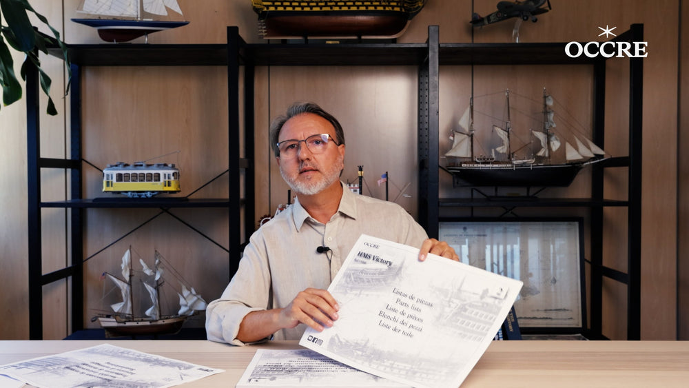 How to read the instructions of a model kit: plans, photos and parts list