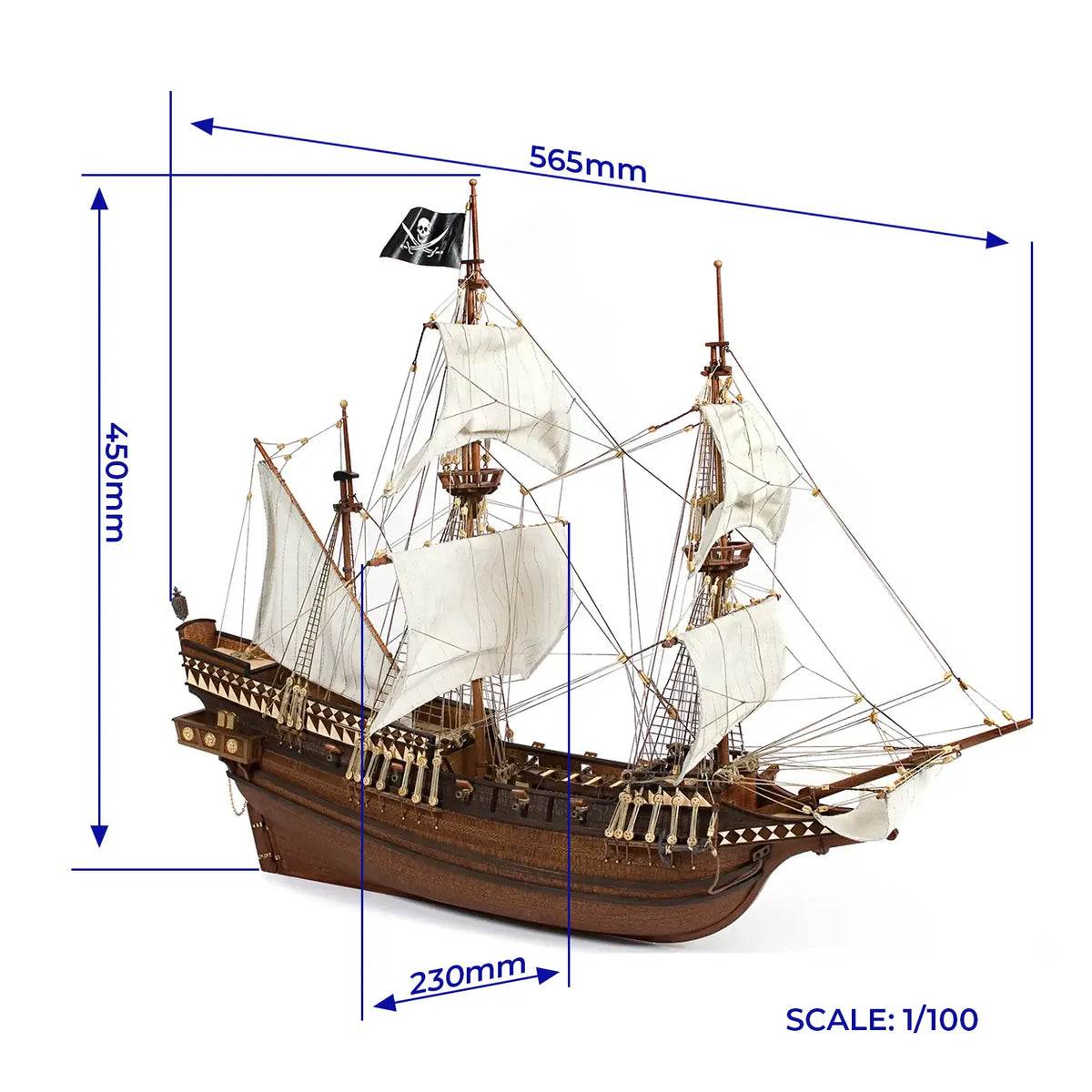 Buccaneer — Pack de Pascua · Maqueta completa con pinturas y lijas