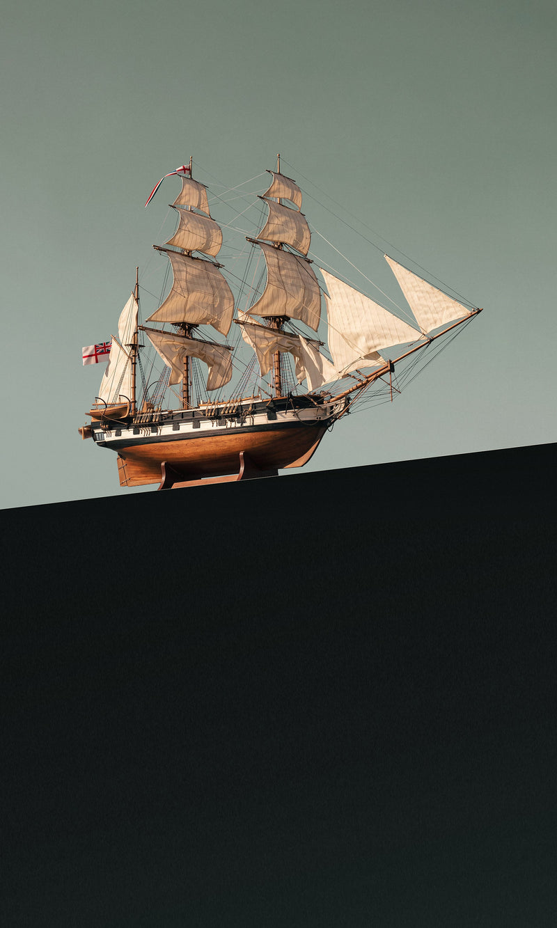 Así se construye la Maqueta del HMS Beagle