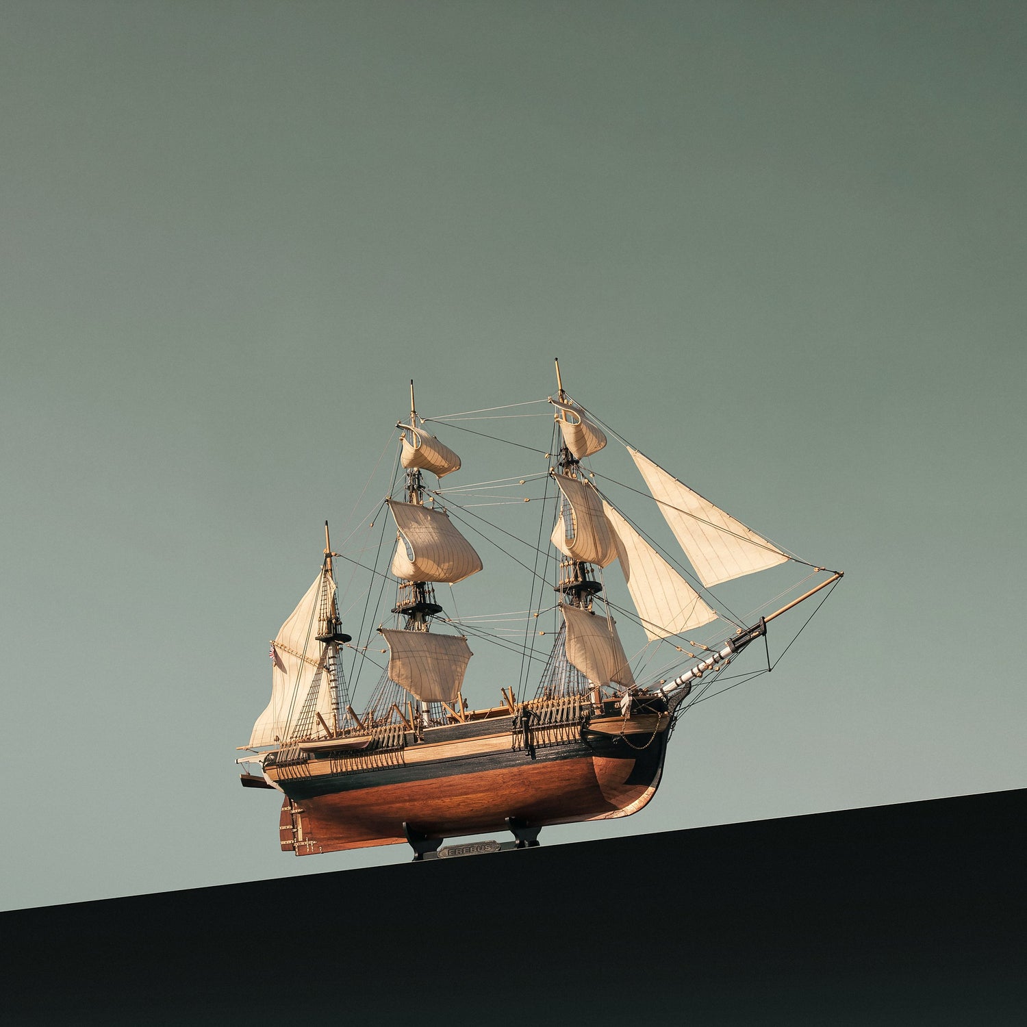 HMS Erebus Model Ship