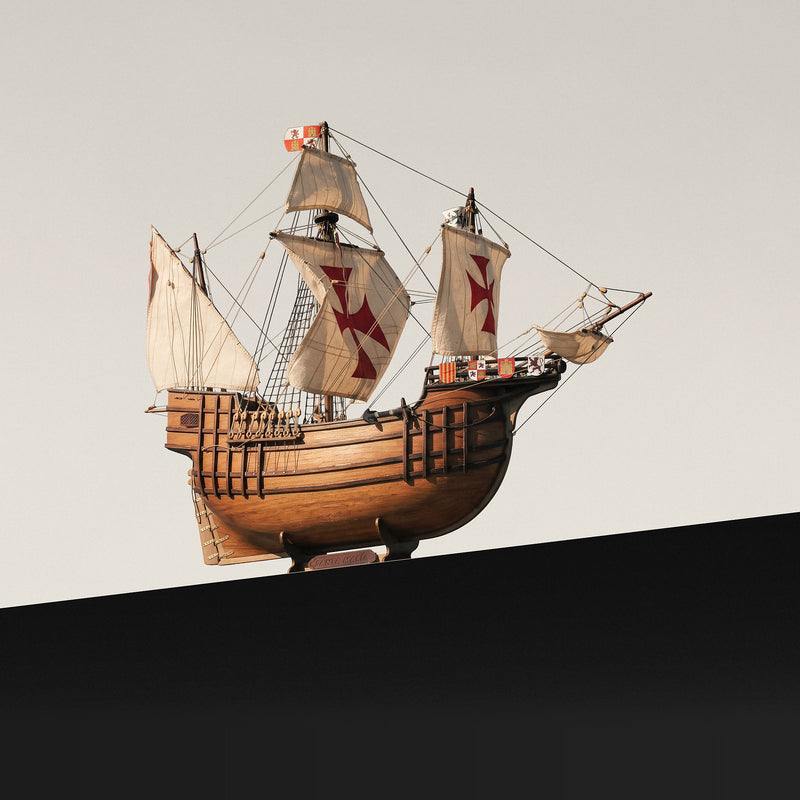 Maquette de bateau Santa Maria