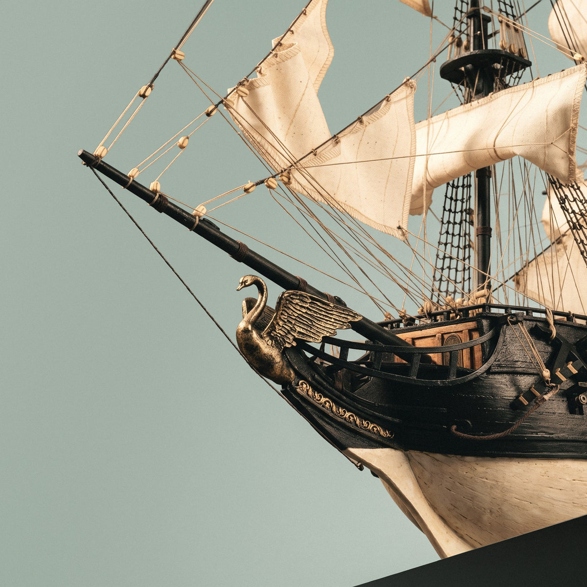 The Black Swan Pirate Ship Model