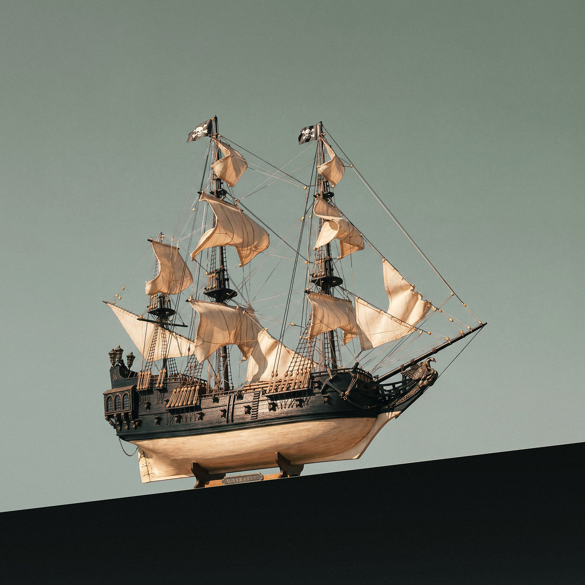 The Black Swan Pirate Ship Model