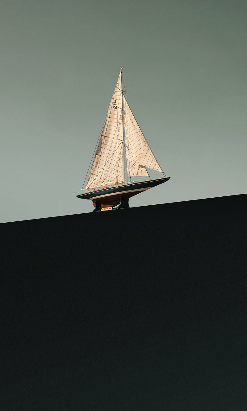 How the Endeavour America's Cup yacht model is built
