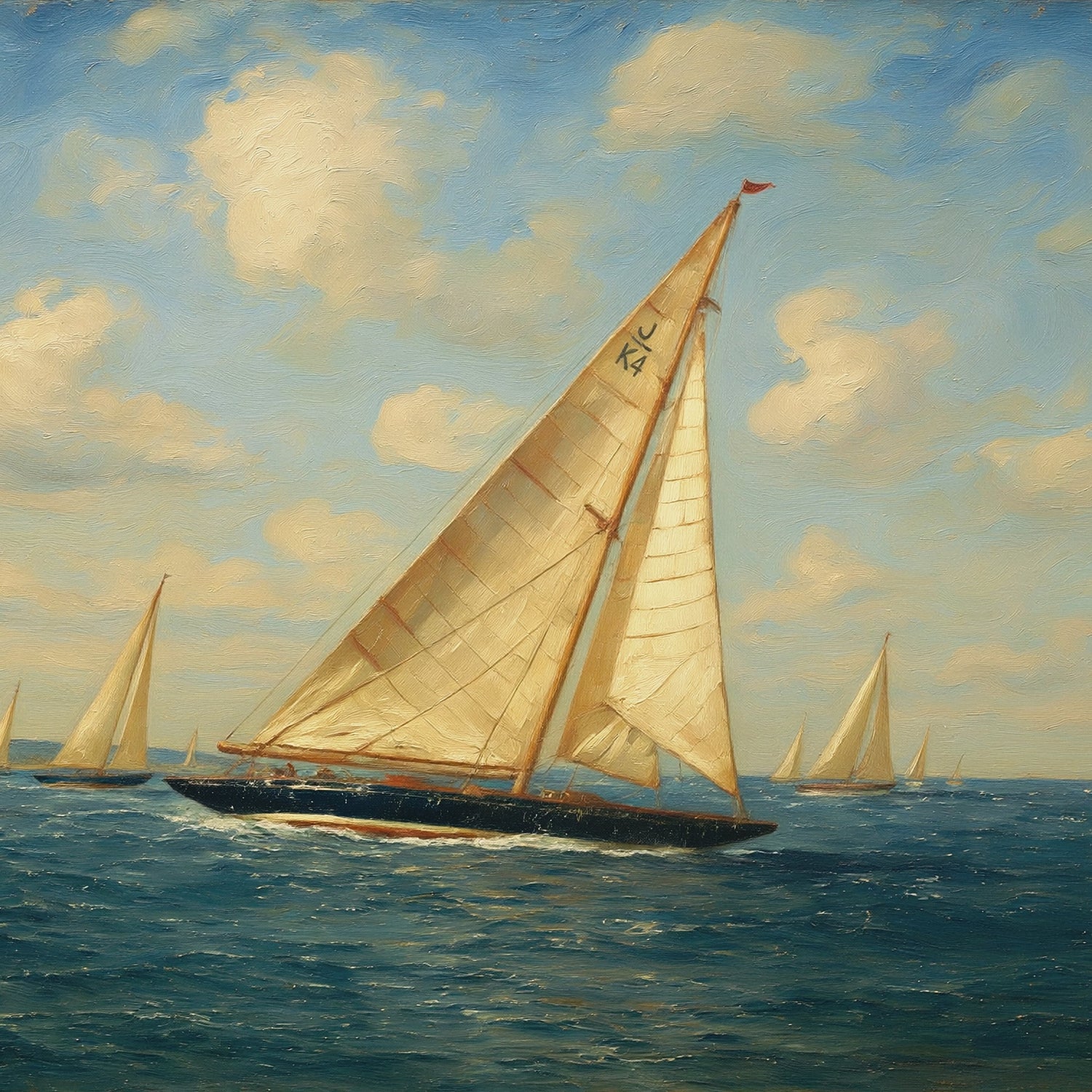 Endeavour Yacht Model - 1934 America’s Cup