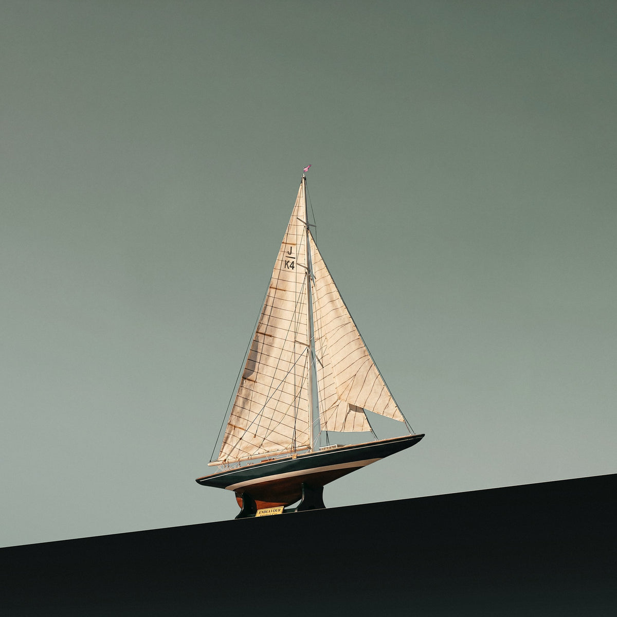 Yate Endeavour Maqueta - Copa América 1934