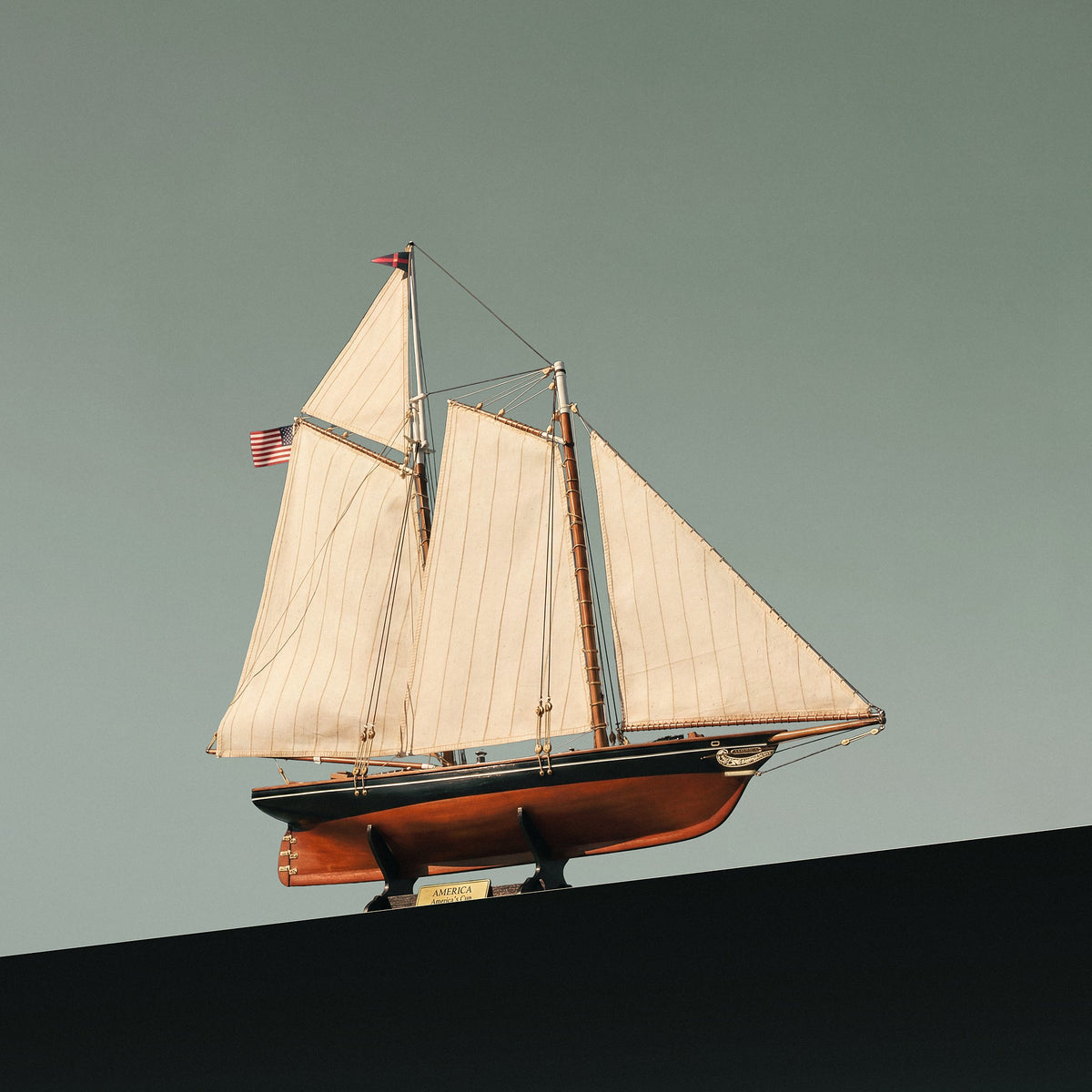 America 1851 Yacht Model Kit – America’s Cup (1:75 Scale)