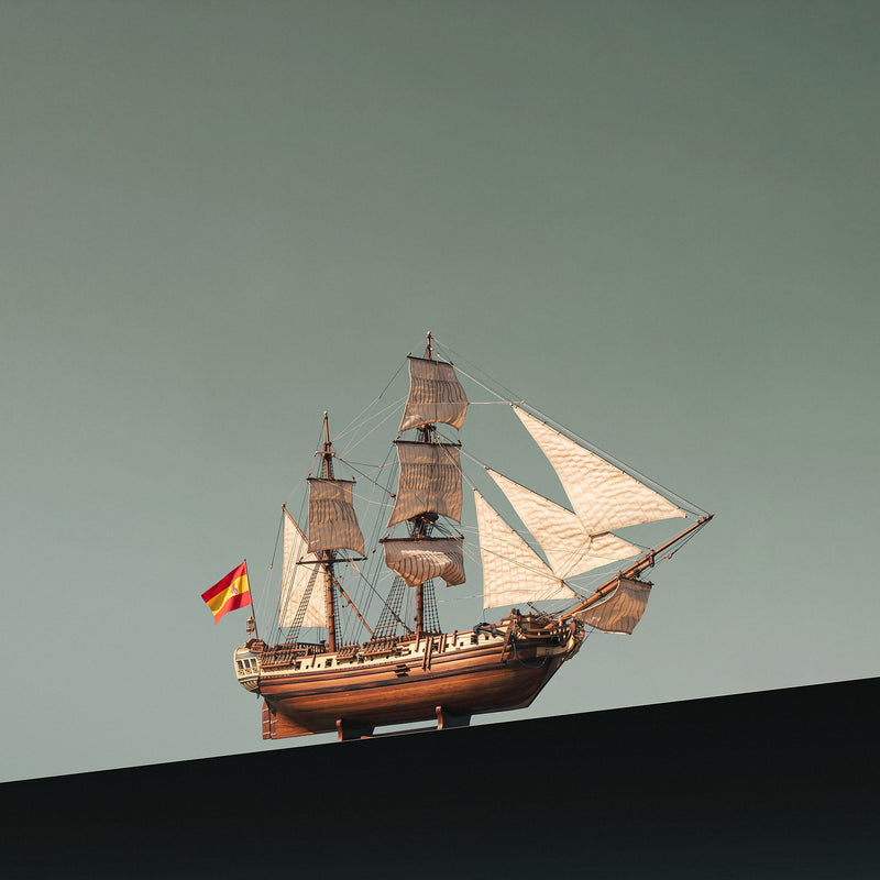 Maqueta Barco La Candelaria