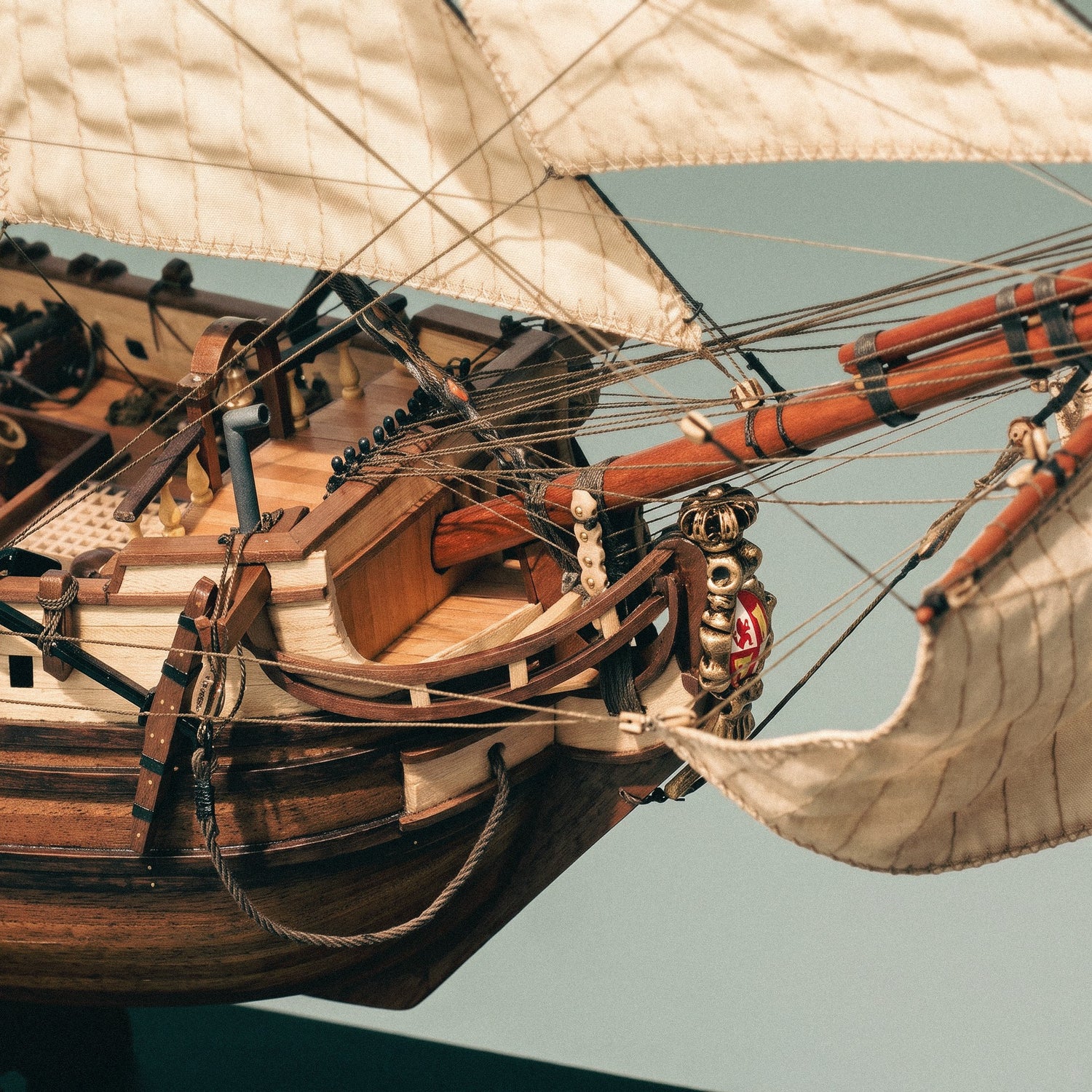 Maqueta Barco La Candelaria
