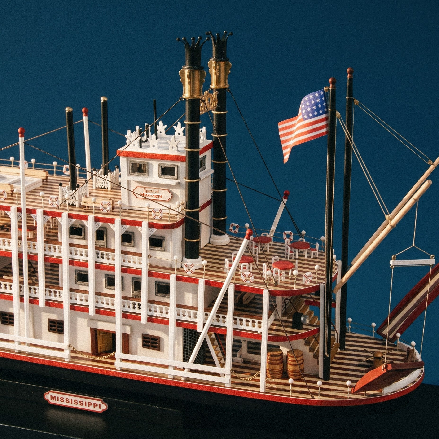 The Steamboat Mississippi | Wooden Ship Model - OcCre