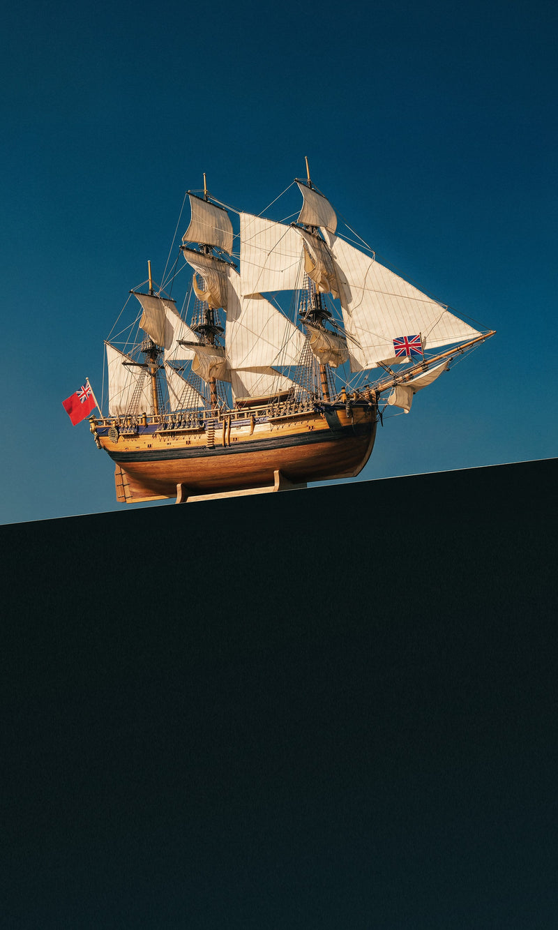 Así se construye la Maqueta HMS Endeavour