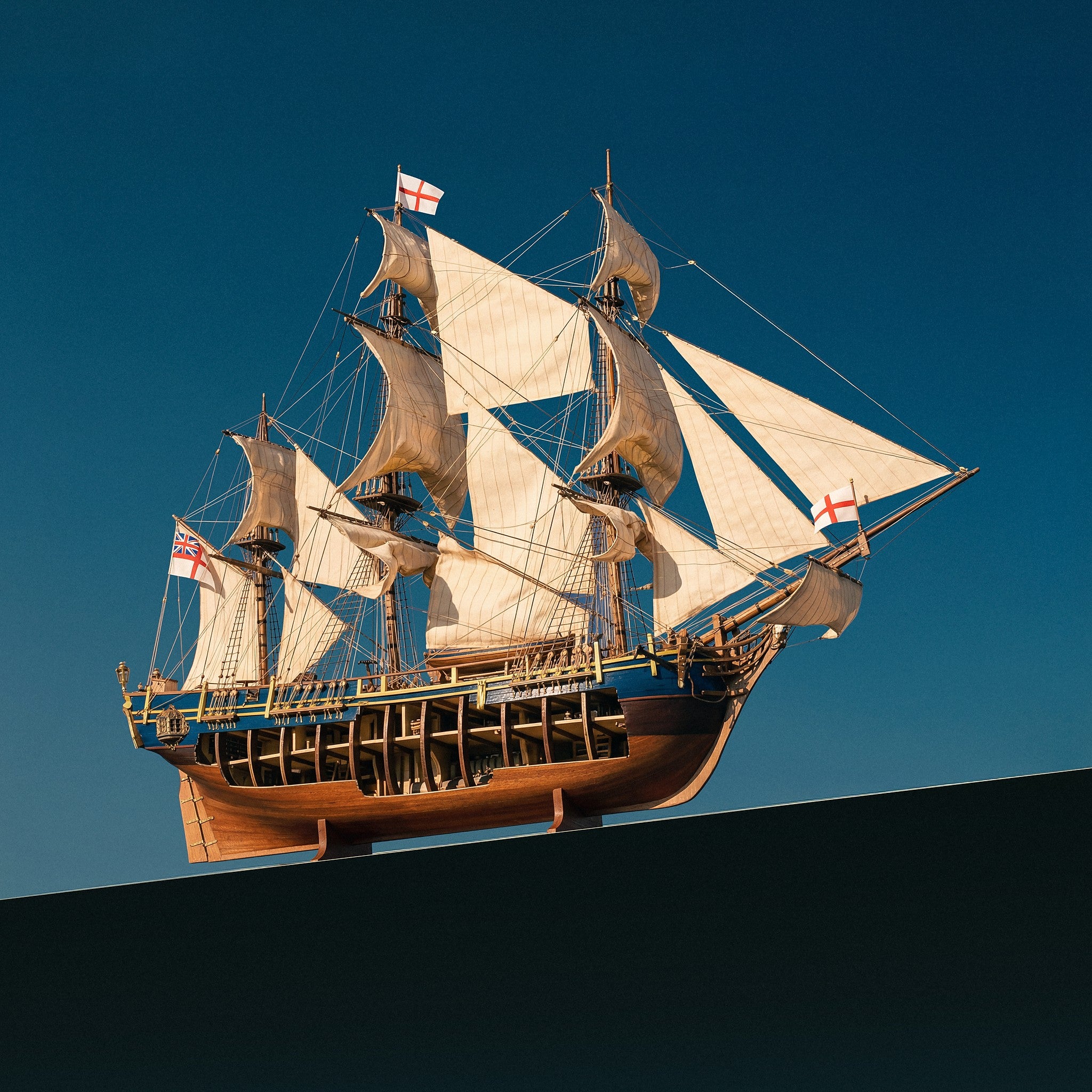 The Frigate HMS Bounty | Wooden Ship Model - OcCre