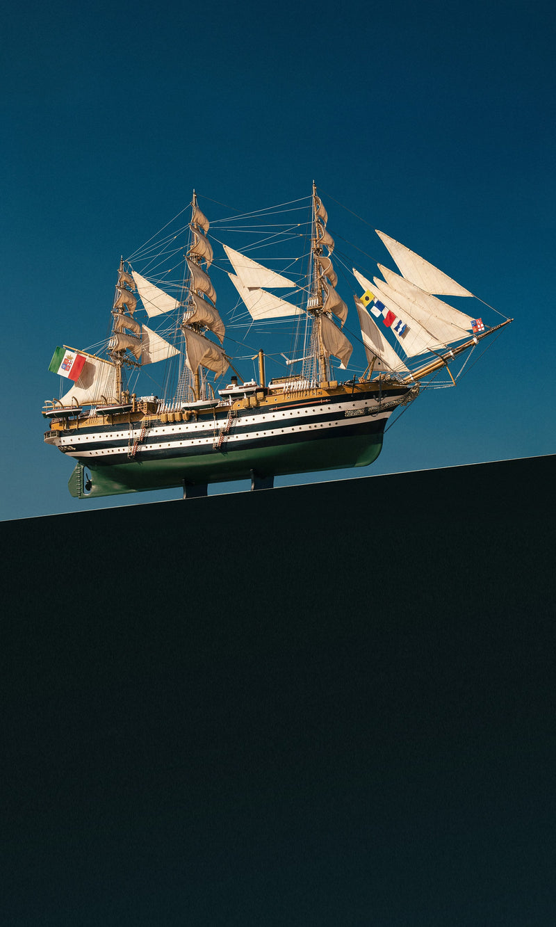 Así se construye la Maqueta del Amerigo Vespucci