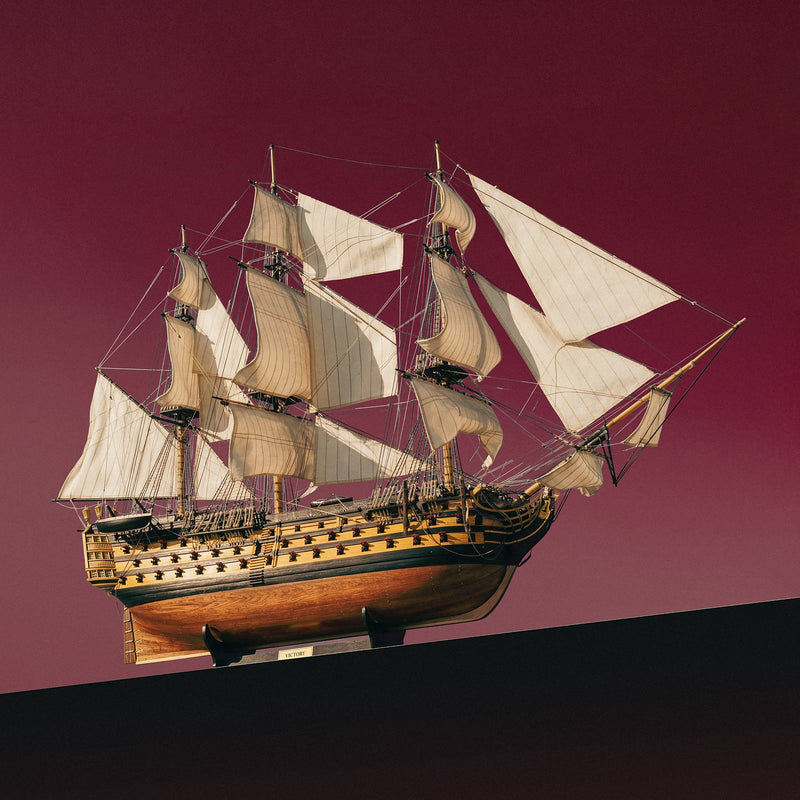HMS Victory wooden model kit