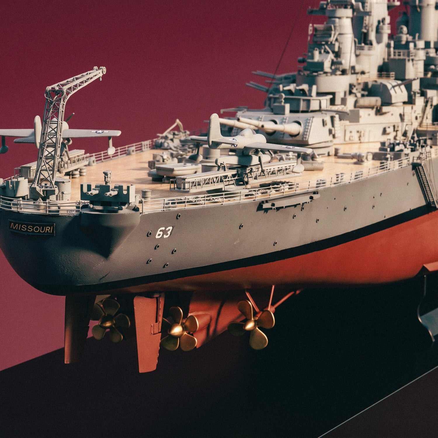Navio USS Missouri (BB-63)
