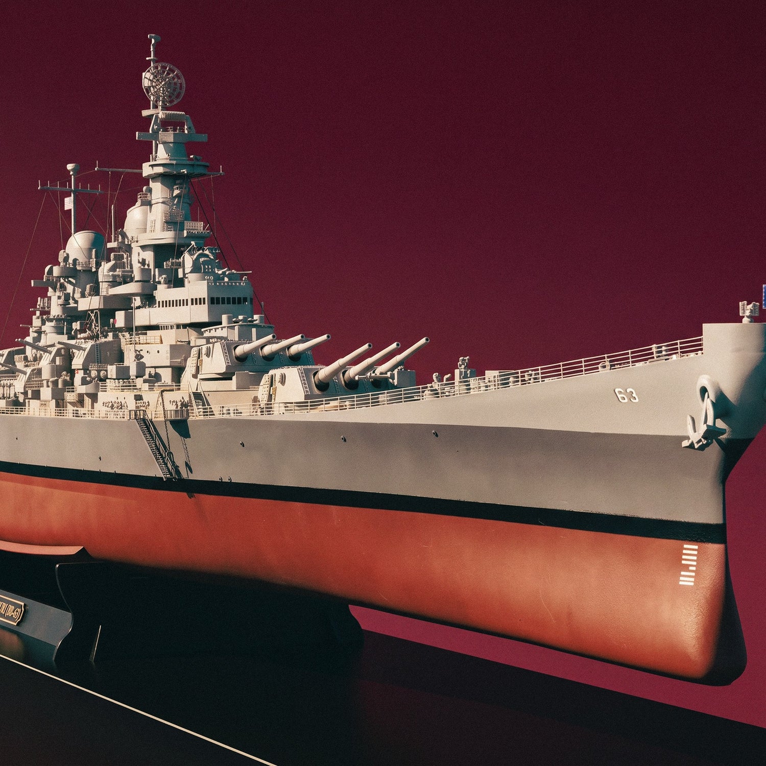 Navio USS Missouri (BB-63)