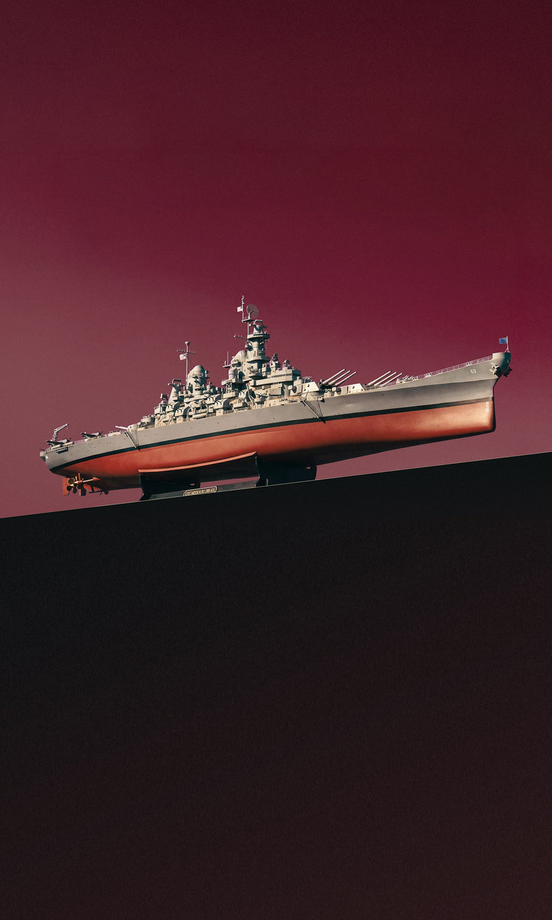 Así se construye la Maqueta del USS Missouri (BB-63)
