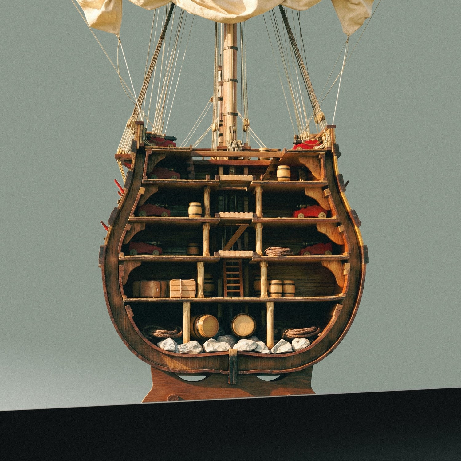 Maqueta Barco Sec. Sma. Trinidad