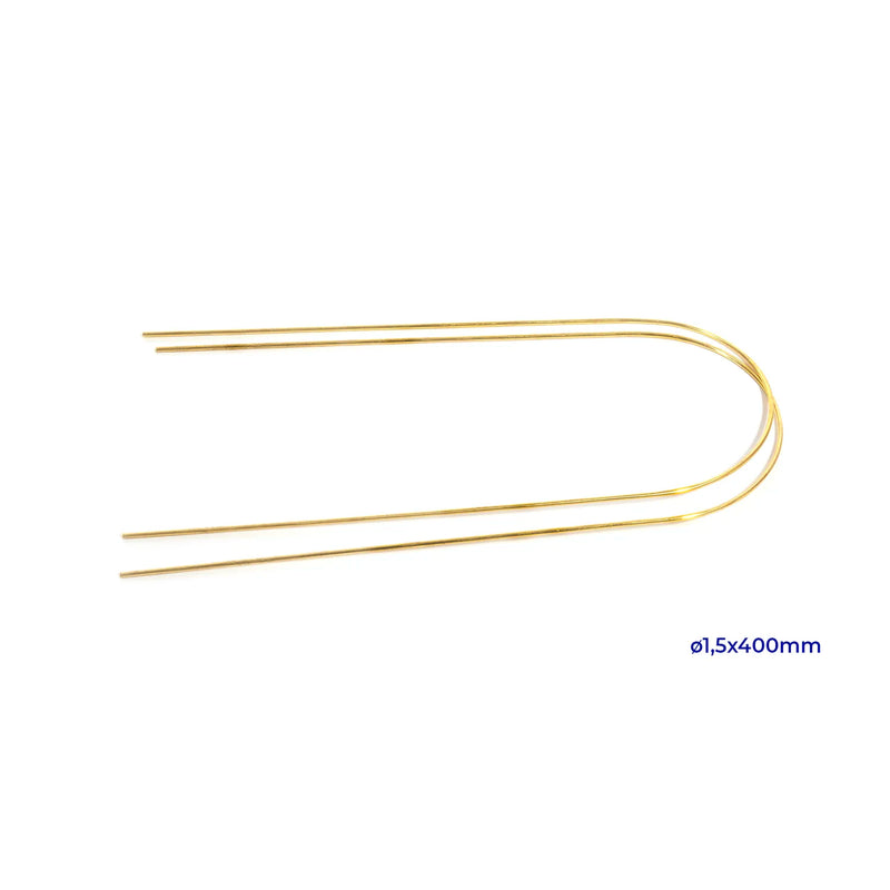 Hilo de latón 1,5 mm x 400 mm – Pack de 2 unidades