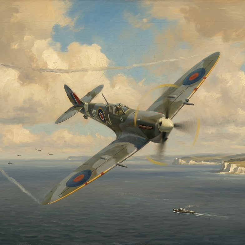 Supermarine Spitfire Mk IXc EN398 Aircraft Model – Second World War – 1/24 Scale