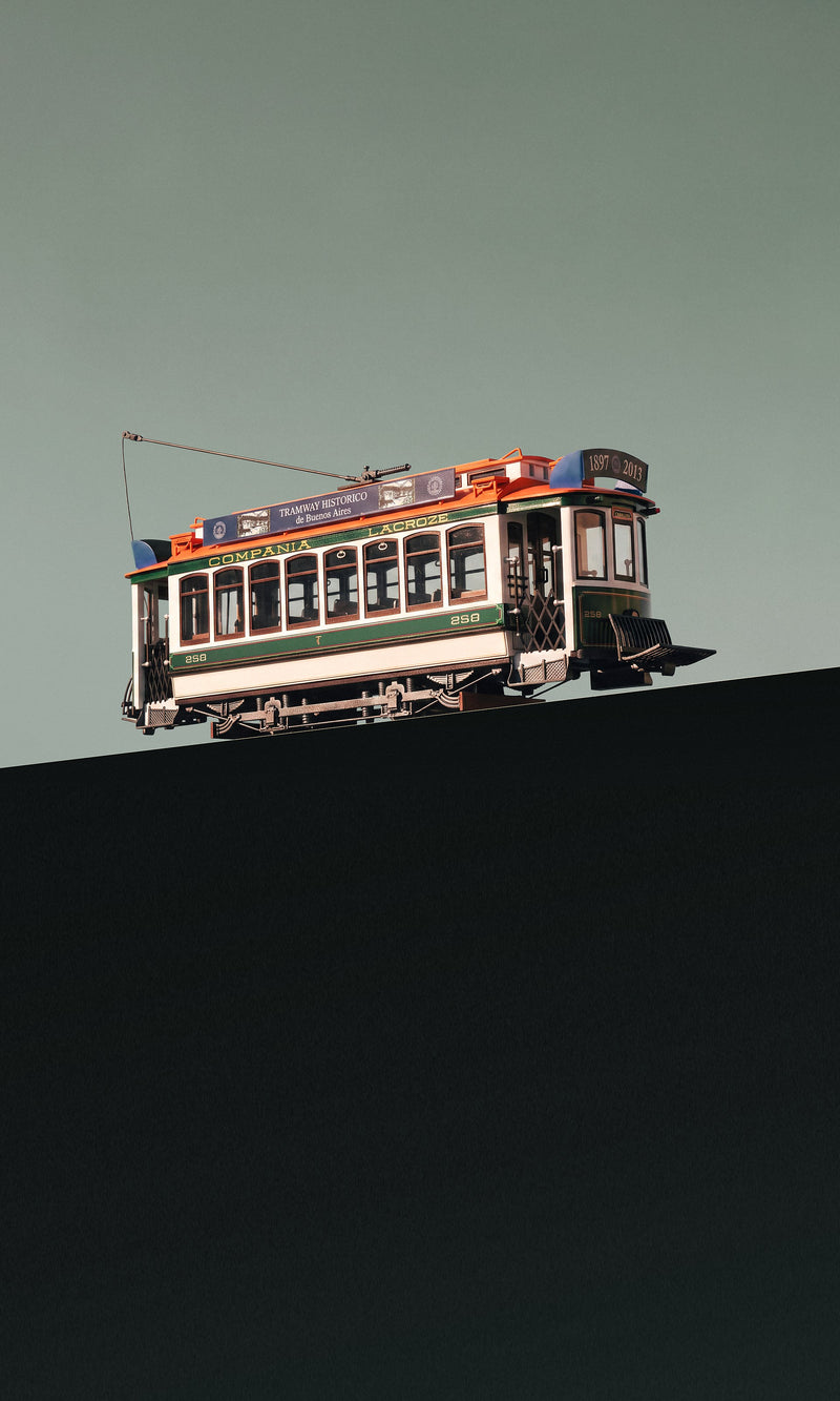 Assim se constrói a maquete do elétrico de Buenos Aires