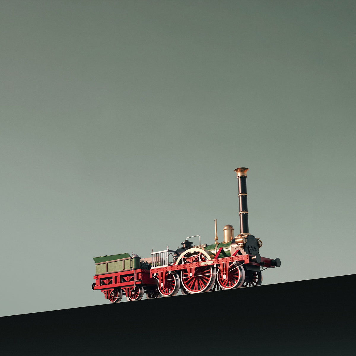 Maqueta Tren Adler