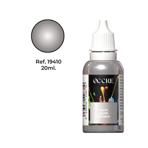 Pintura Acrílica Plata 20 ml