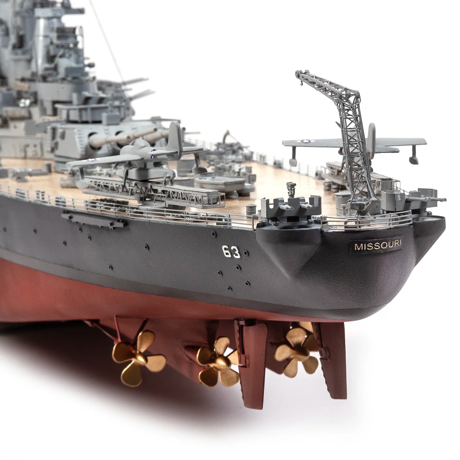 Maqueta Barco USS Missouri (BB-63)