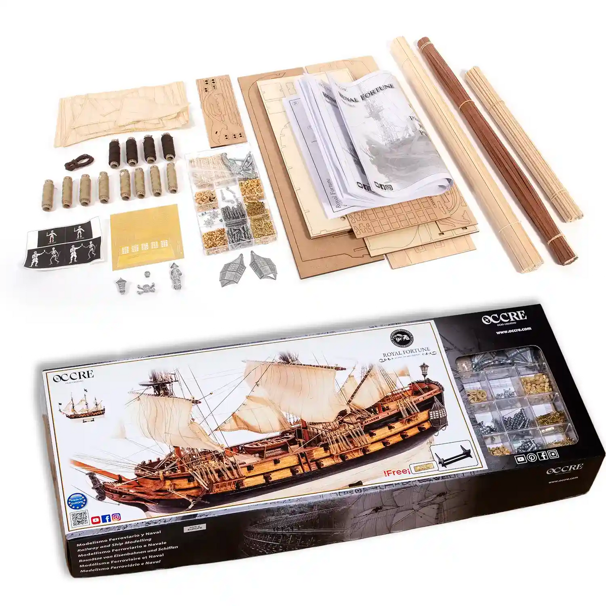 Barco pirata Royal Fortune