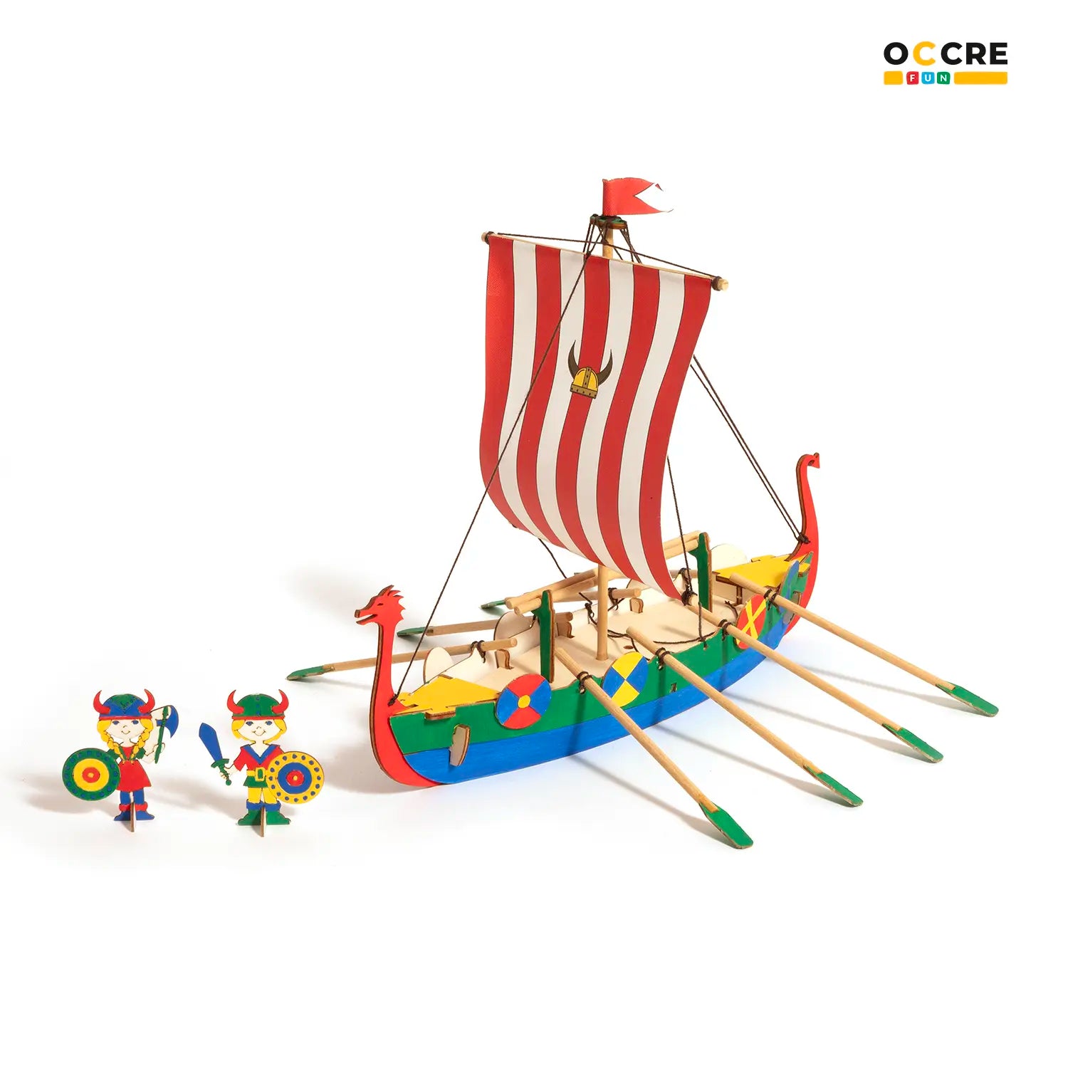 Viking Ship Craft for Kids