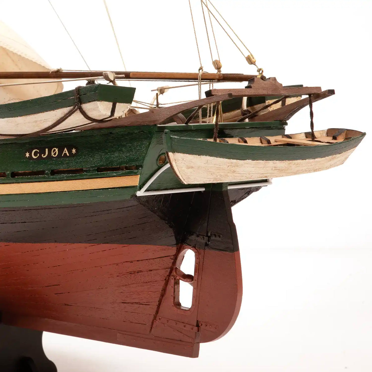 Gjøa Model Ship: Amundsen's Arctic Vessel at 1:45 scale
