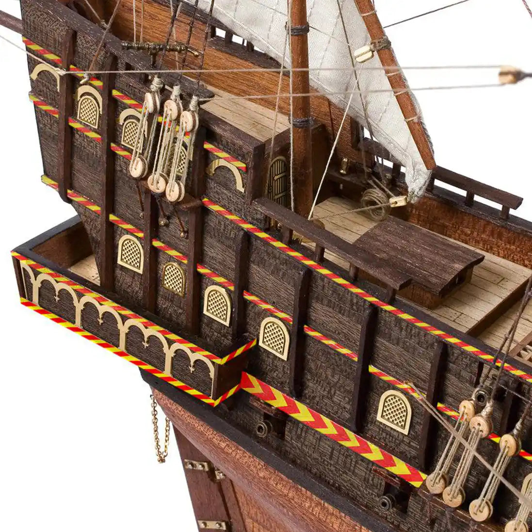 Galleon Golden Hind, aus Sir Francis Drake. – OcCre
