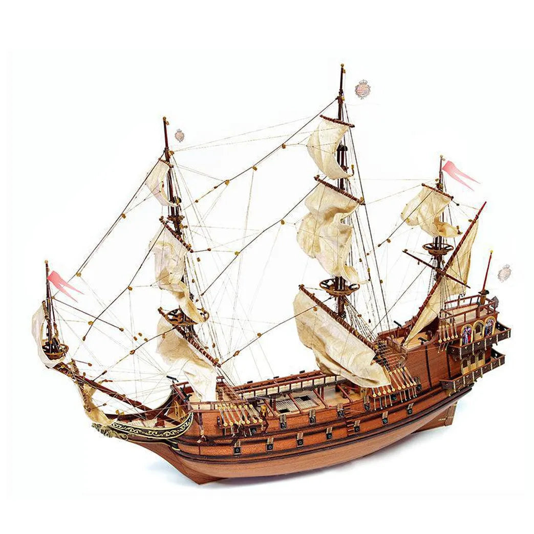 Maqueta barco de madera galeón Apóstol Felipe OcCre
