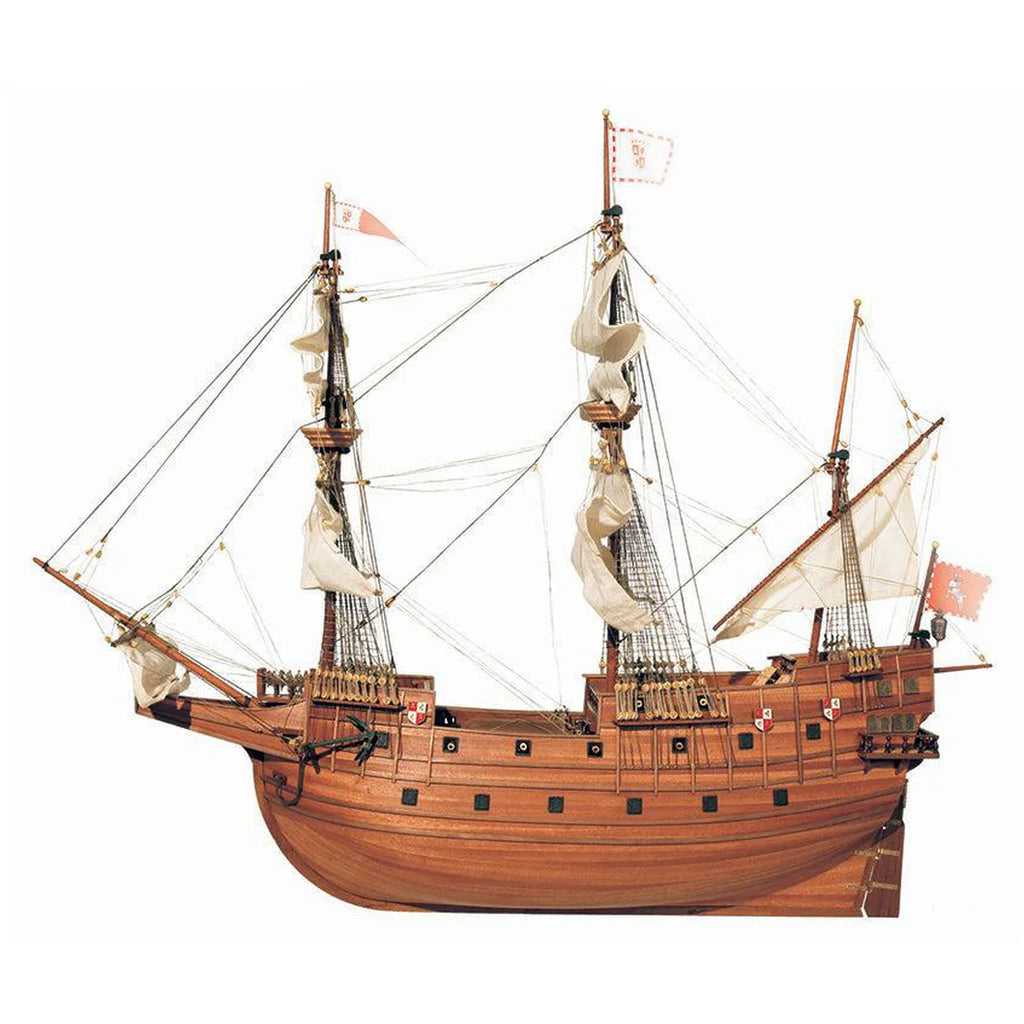 Maqueta de barco de madera San Martín