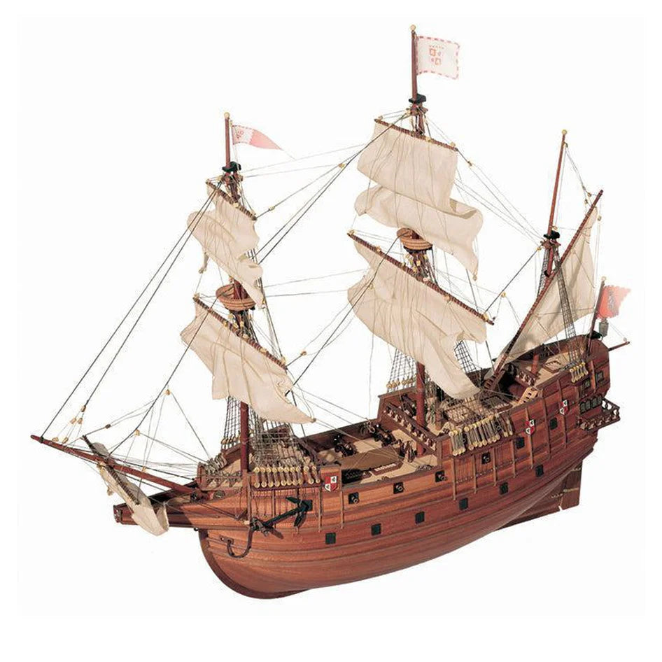 Maqueta de barco de madera San Martín