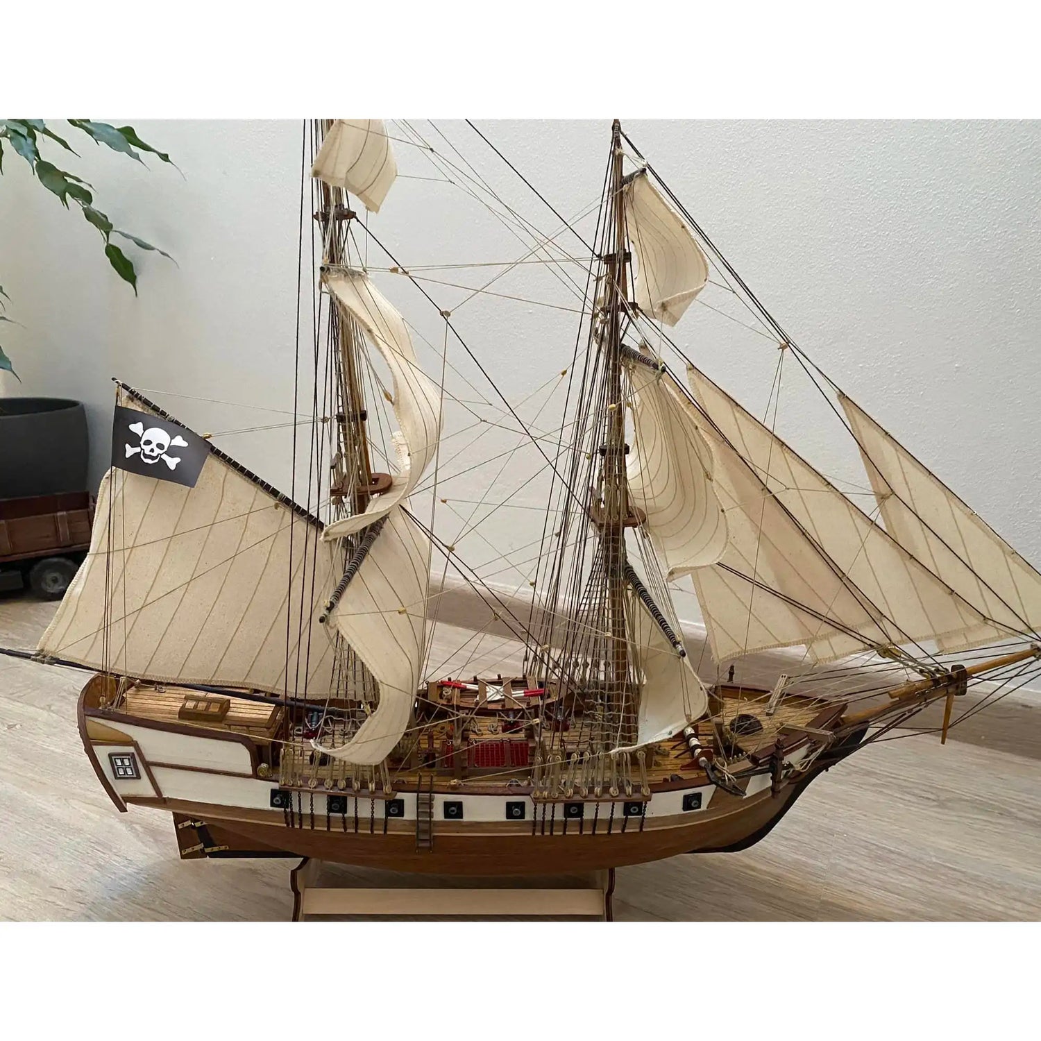 Maqueta de madera barco pirata Corsair OcCre