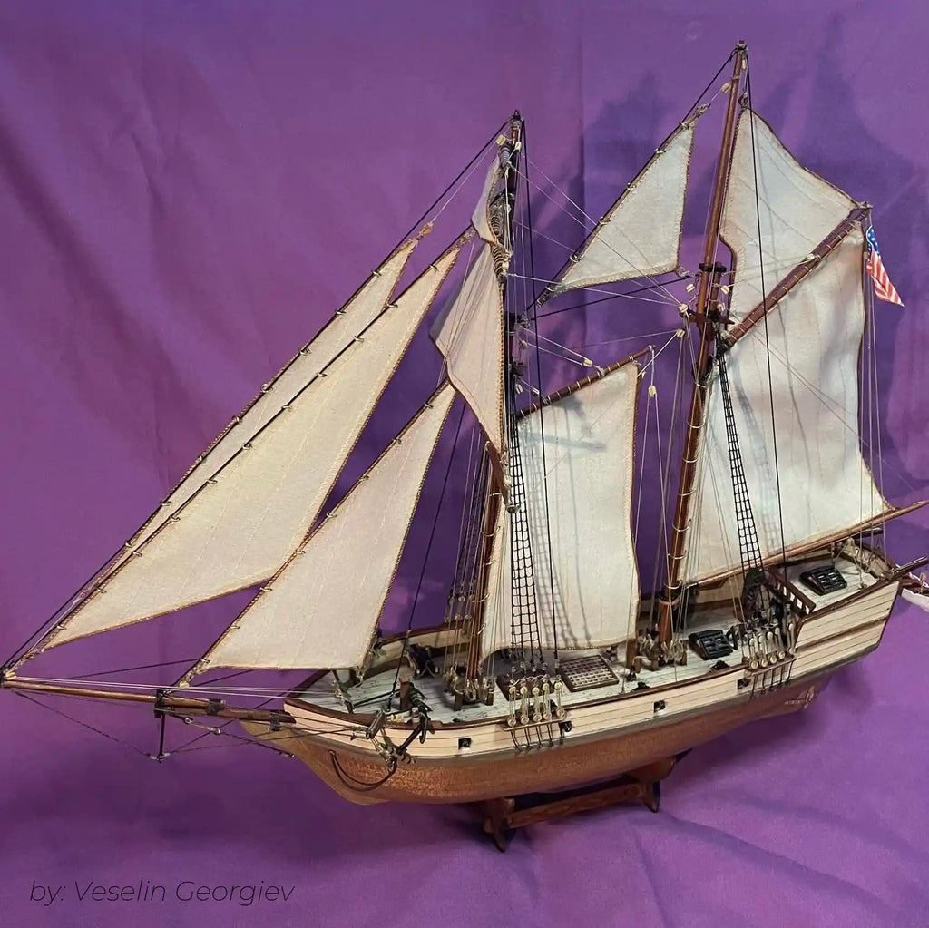 Maqueta de barco de madera Albatros OcCre