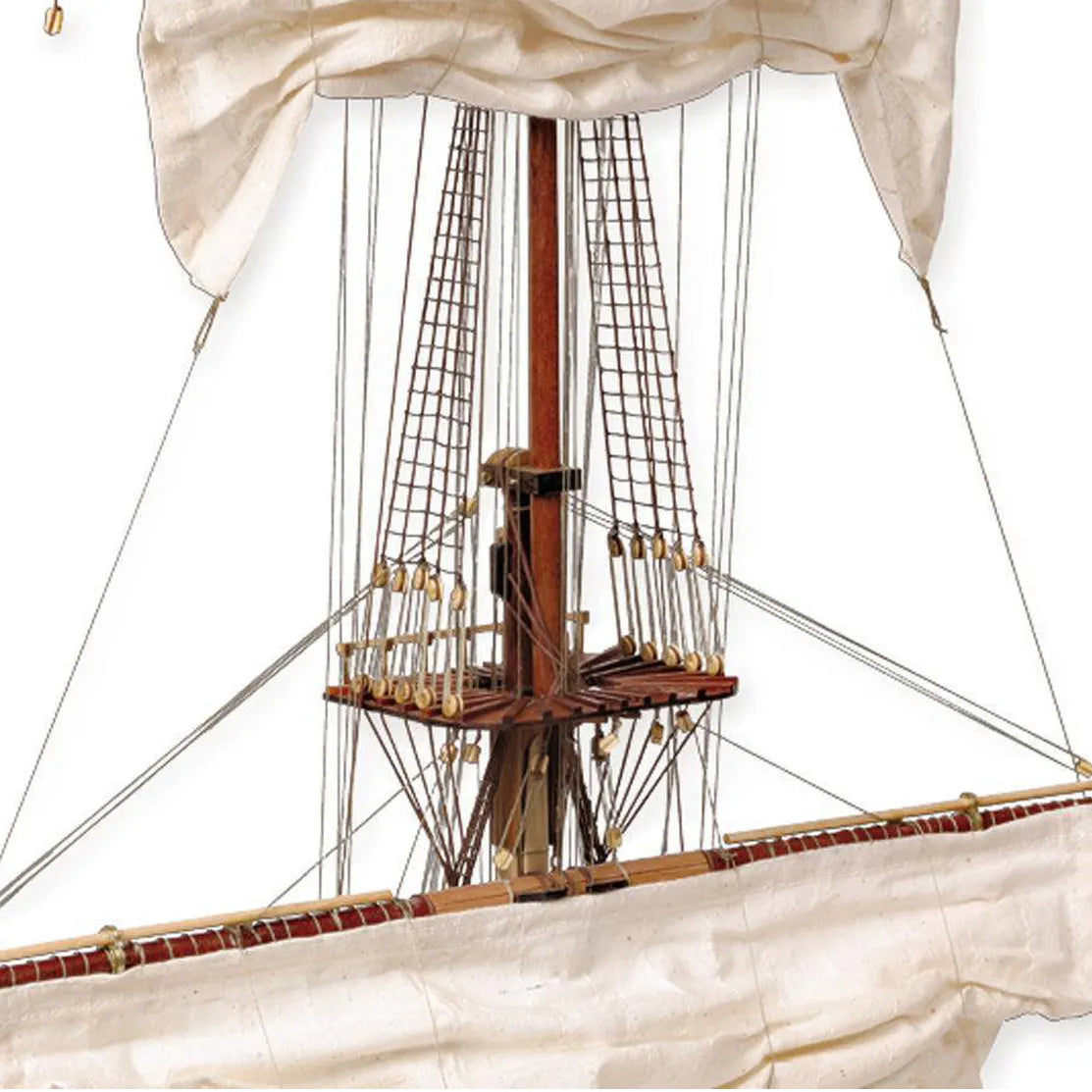 Model Ship Santisima Trinidad: 1/84 Wooden Modeling Kit for Experts
