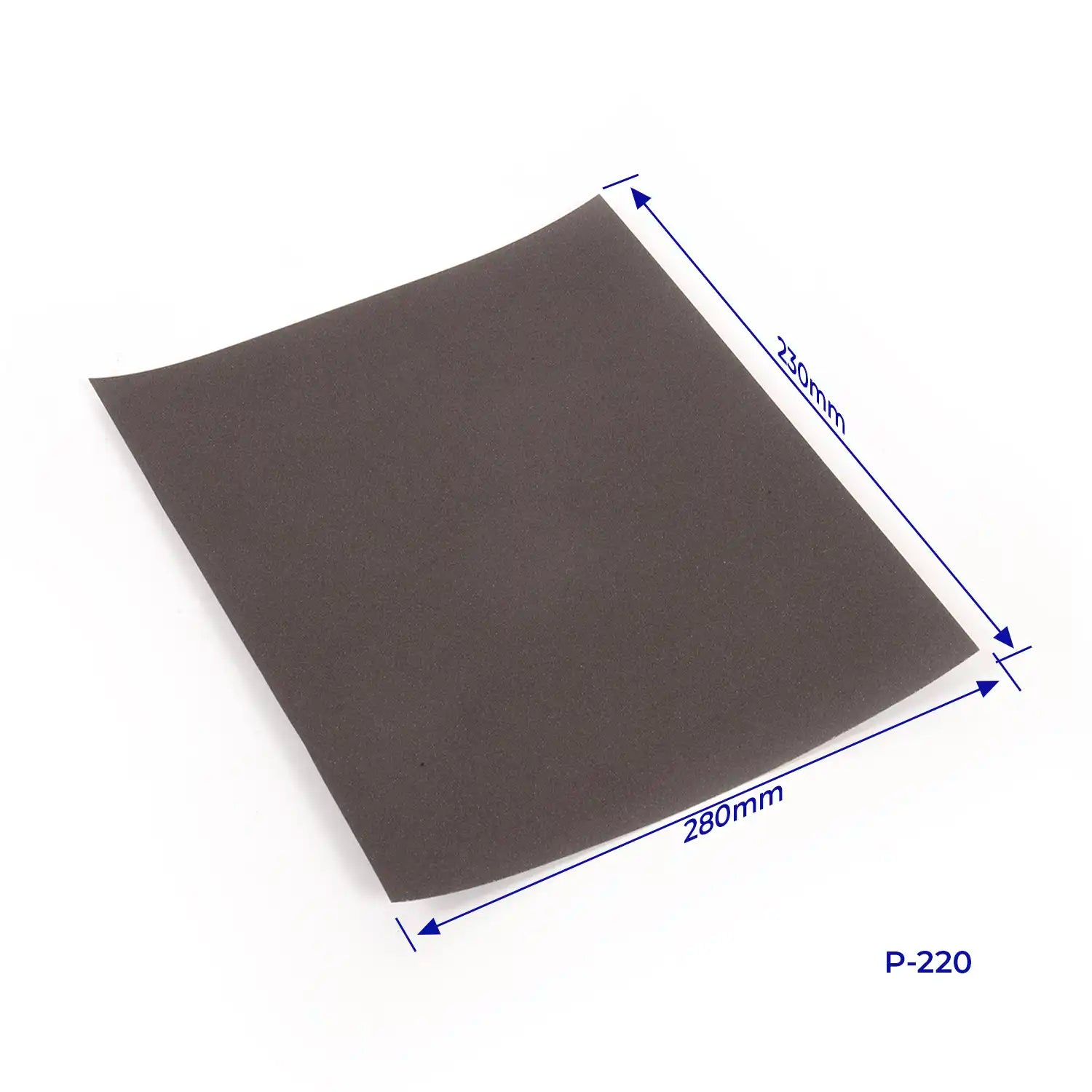 Pack de 3 hojas de papel Lija P-220 gr - OcCre